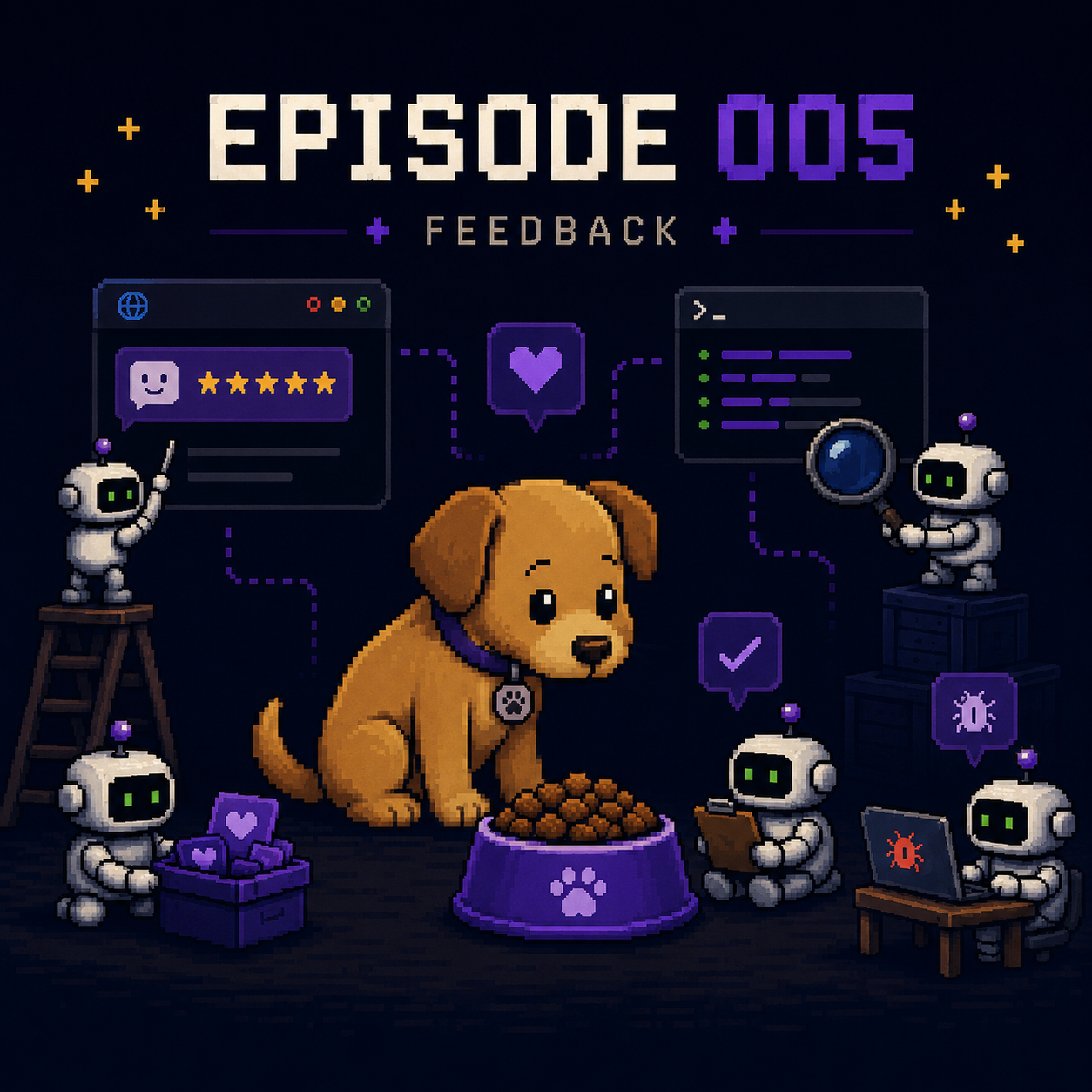Agent Build Log Episode 005:在三個介面加入 Feedback 功能