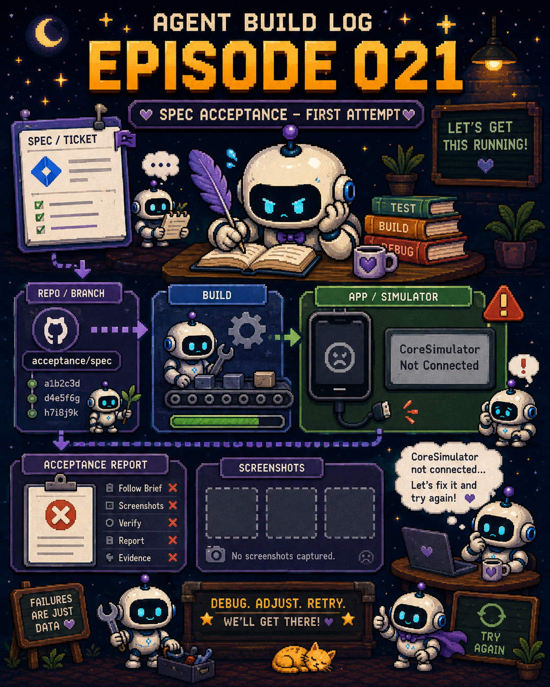 Agent Build Log Episode 021:實作規格驗收的完整執行路徑