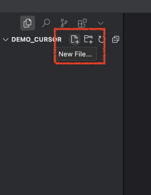 create files